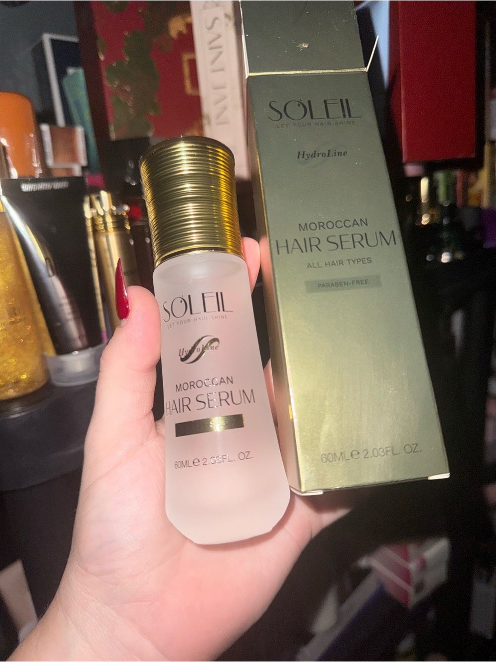 Moroccan Hair Serum — Soleil 250$ luxury hair care
